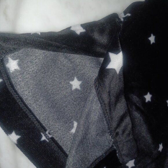 Joyspun Women's Pajama Shirt M (8-10) Black & White - Picture 3 of 5